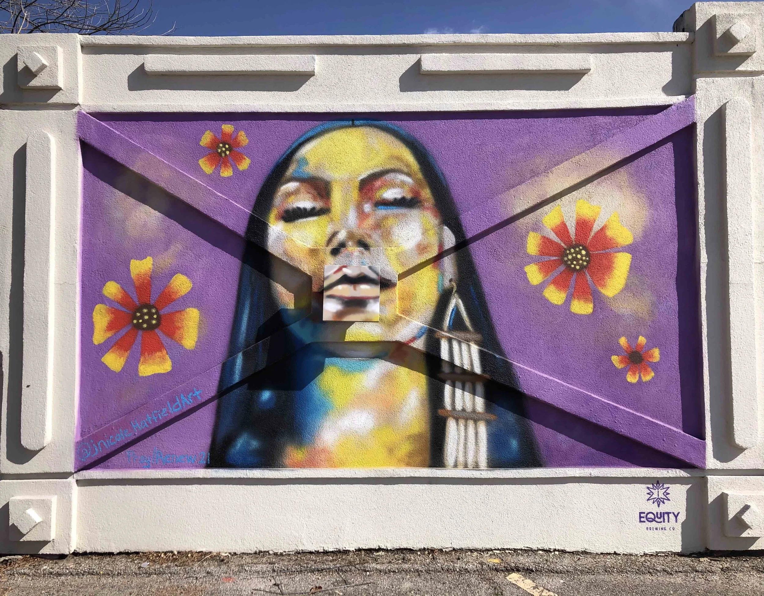 J. NiCole Hatfield — Sunny Dayz Mural Festival